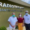 Deputada federal Kátia Sastre visita a Santa Casa de Santos